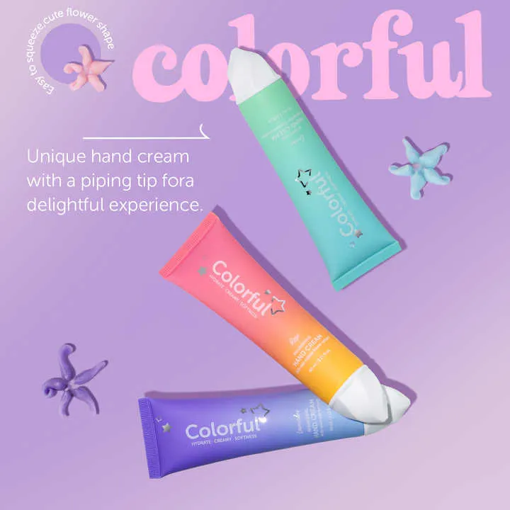 مجموعة كريم اليدين برائحة الآيس كريم واللافندر -Ice Cream Lavender Hand Cream