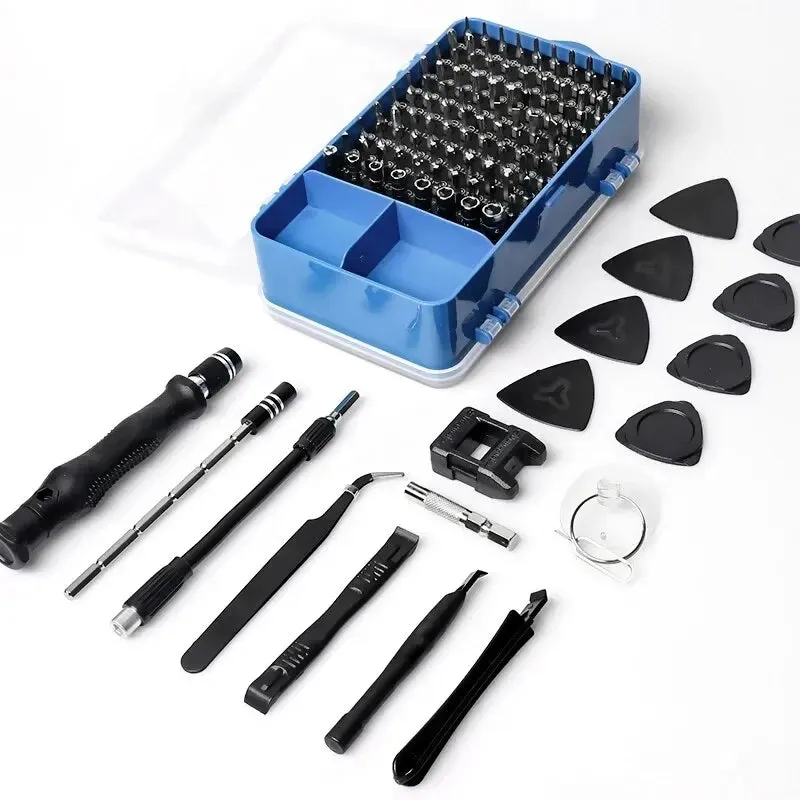 117 in 1 Magnetic Screwdriver Set for Repairing 98 Bits for Iphone Camera Piece
