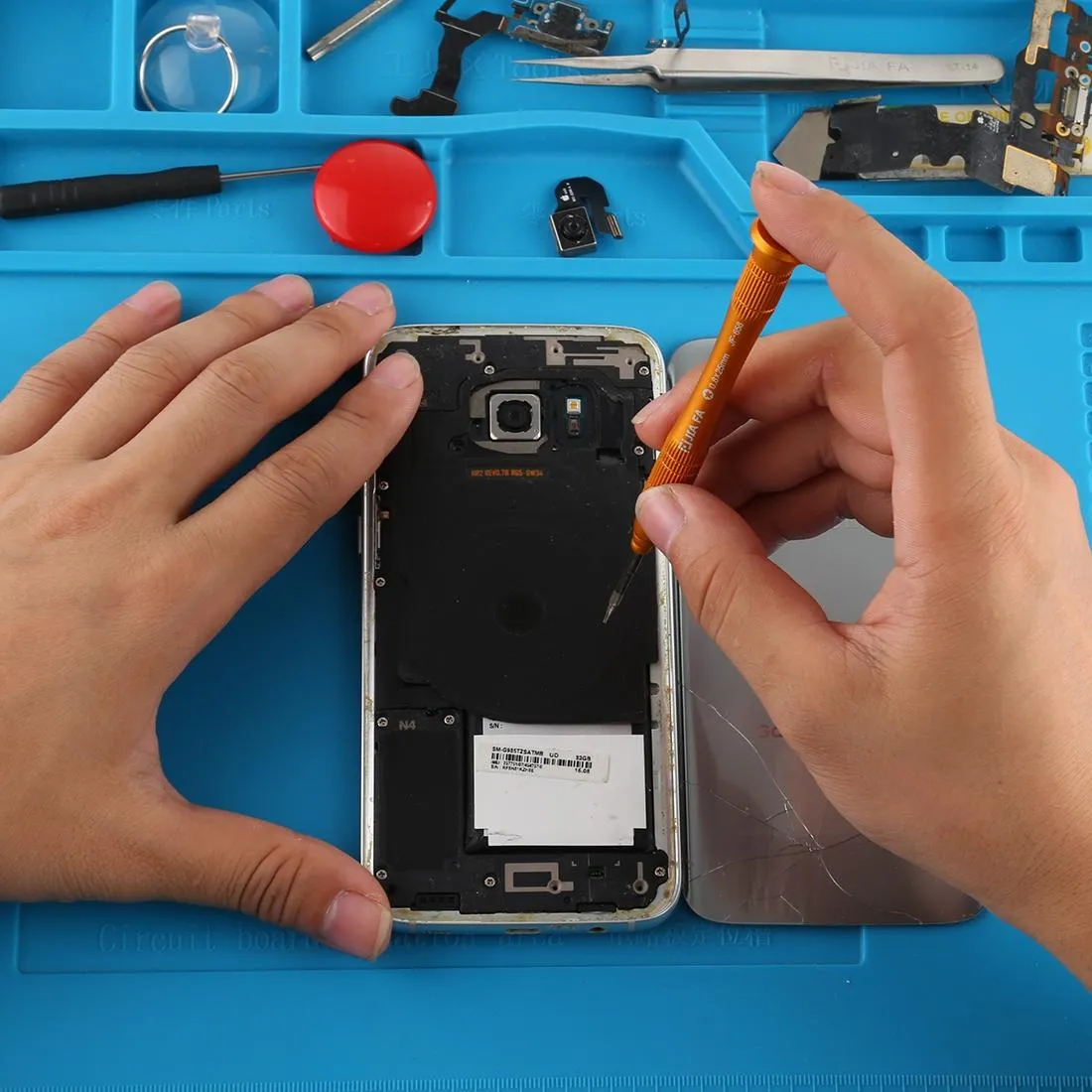 19-in-1 Metal and Plastic Repair Tool Kit