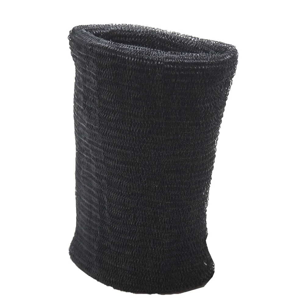 2 Black Exfoliating Loofah Shower Sponge Bath Glove Loofa Brush Sisal Scrubber