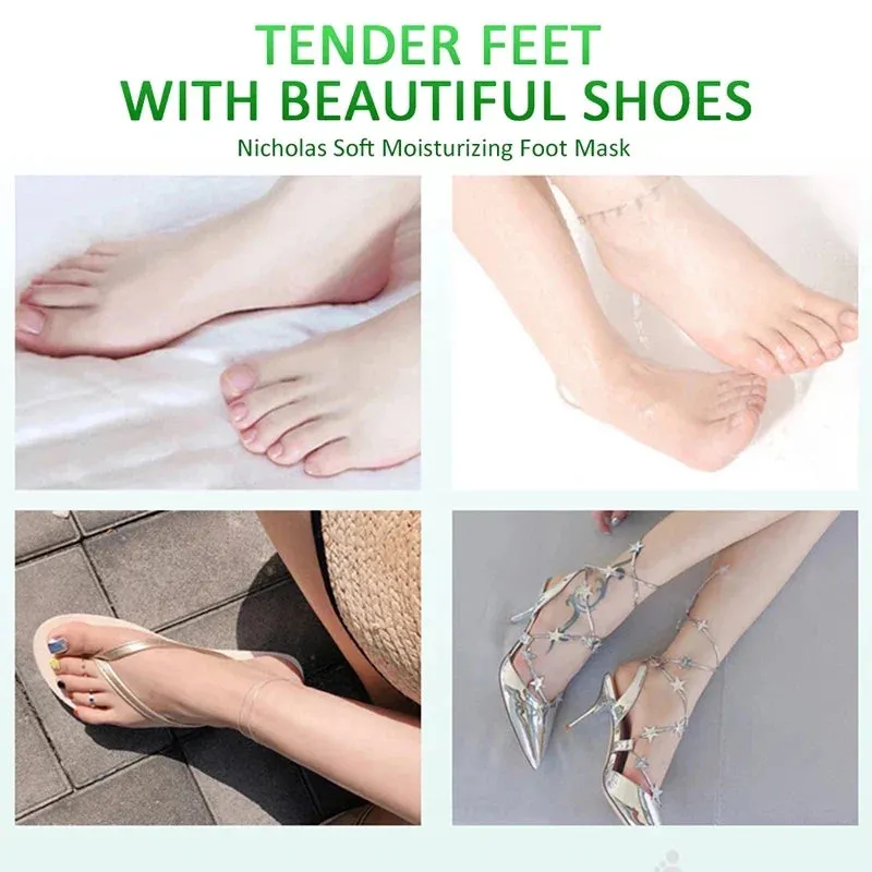 5 Pairs Avocado Foot Exfoliating Mask
