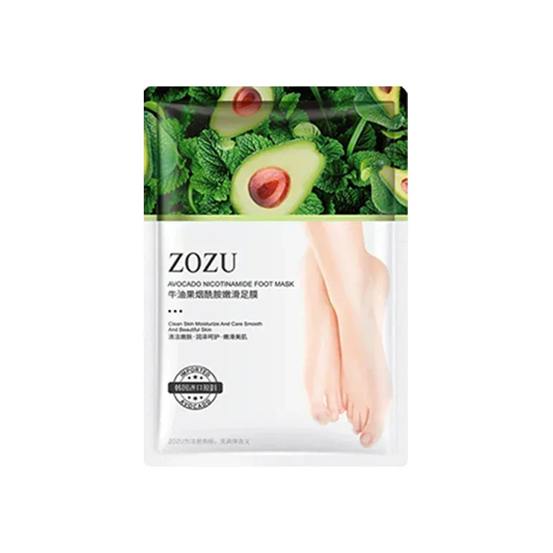 5 Pairs Avocado Foot Exfoliating Mask