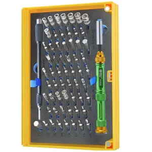 63-piece Magnetic Screwdriver Set by Best Bst - Professional Bit Driver Kit
