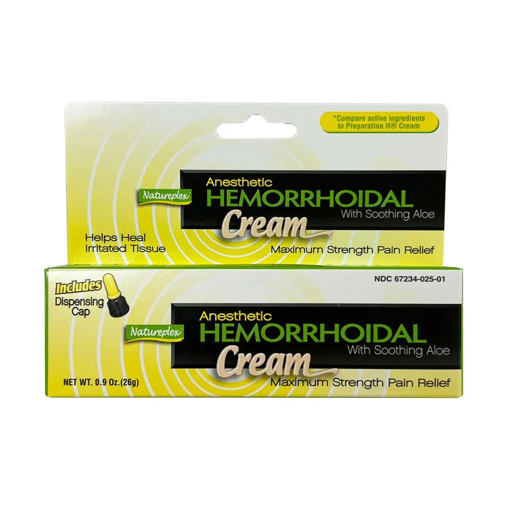 Anesthetic Hemorrhoidal Cream Soothing Aloe Cream Pain Relief Maximum Strength