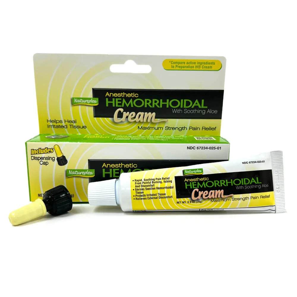 Anesthetic Hemorrhoidal Cream Soothing Aloe Cream Pain Relief Maximum Strength