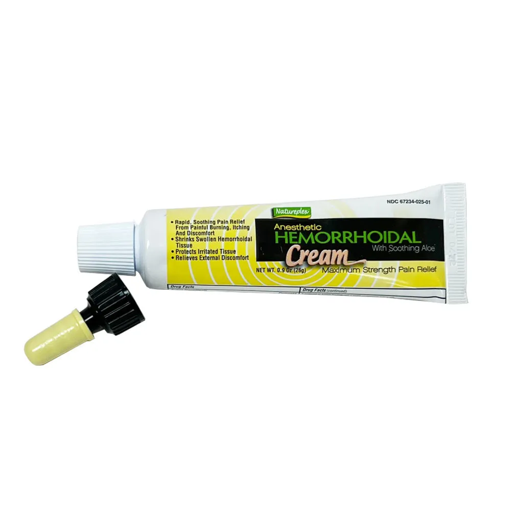 Anesthetic Hemorrhoidal Cream Soothing Aloe Cream Pain Relief Maximum Strength