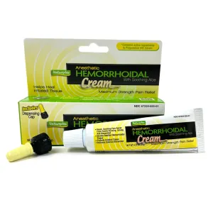 Anesthetic Hemorrhoidal Cream Soothing Aloe Cream Pain Relief Maximum Strength