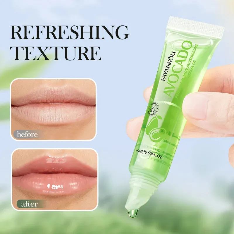 Avocado Lip Oil Cream Plump Hydrating Beauty