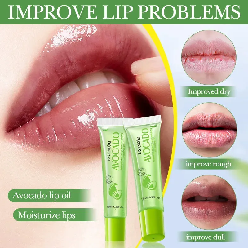 Avocado Lip Oil Cream Plump Hydrating Beauty