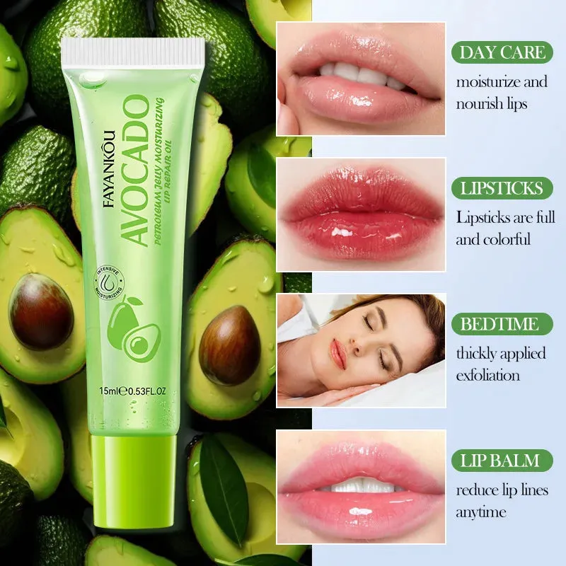 Avocado Lip Oil Cream Plump Hydrating Beauty