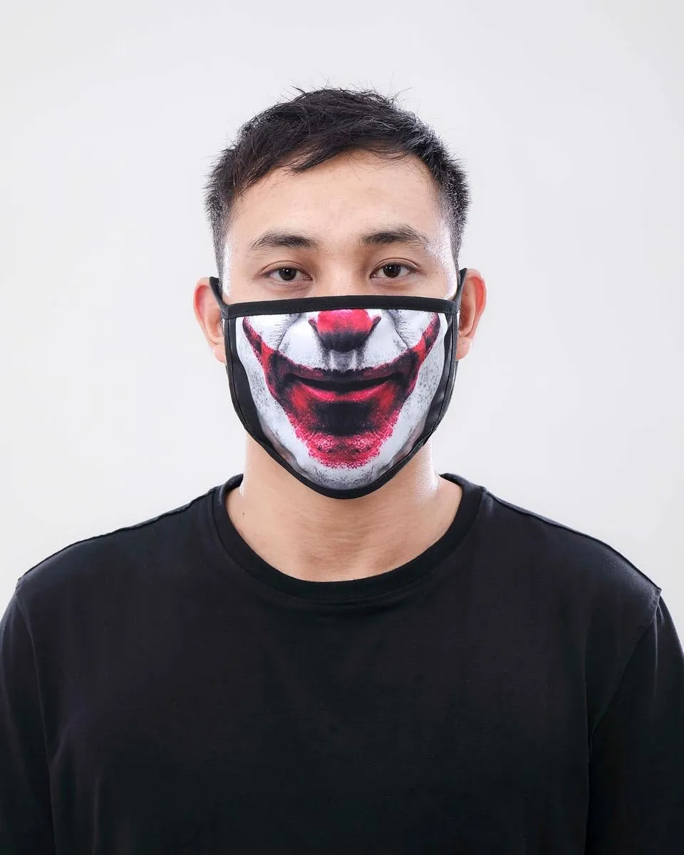 Hudson-Clown Face Masks-Multi-E7133267