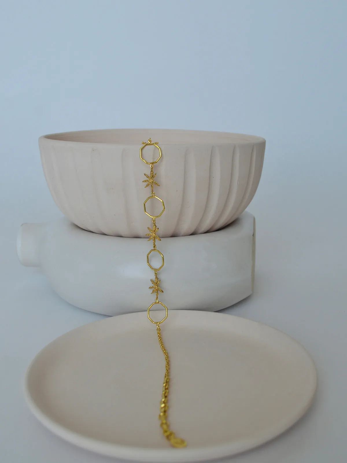 Linked Cinnamon Choker