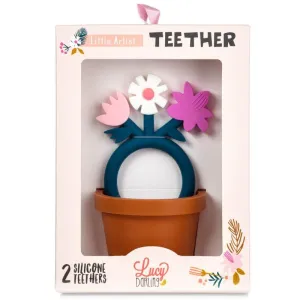 Little Artist Baby Teether Toy by Lucy Darling