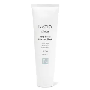 Natio Clear Deep Detox Charcoal Mask 100g