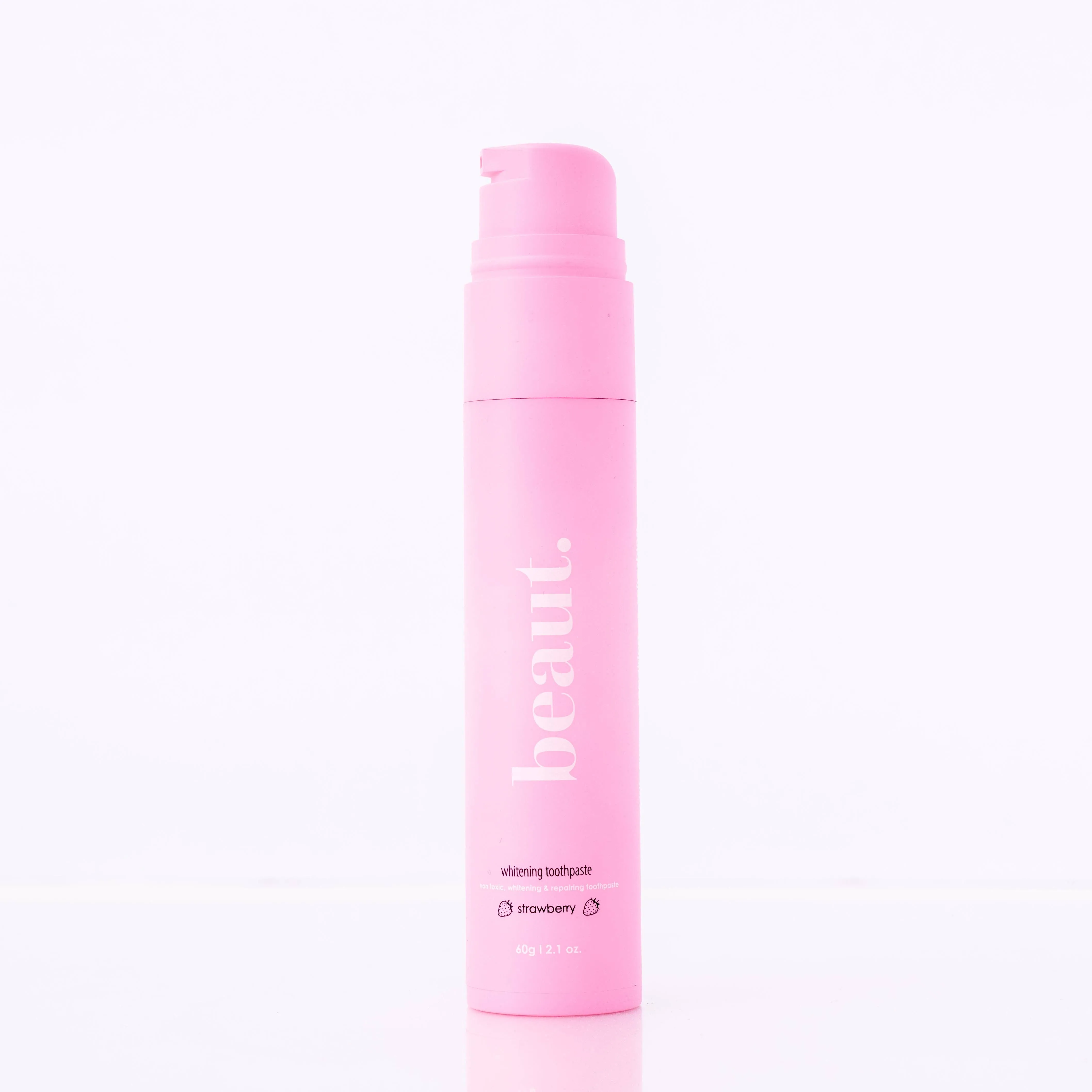 Strawberry whitening toothpaste