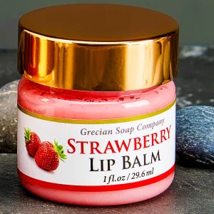 TESTER - All Natural Lip Balms: Strawberry