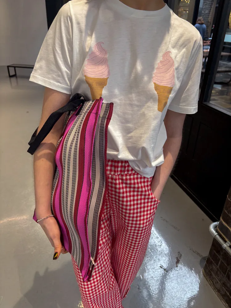 The Tiny Big Sister Ice Creams Off-White T-Shirt